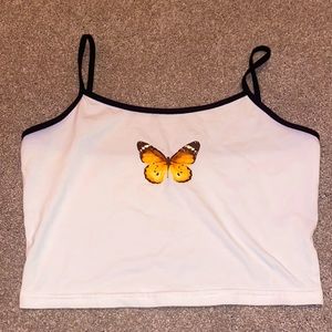 Shein Small Butterfly Graphic Tank